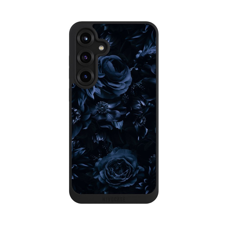 Galaxy S25 + NIVOpure Shadow Flowers Blue