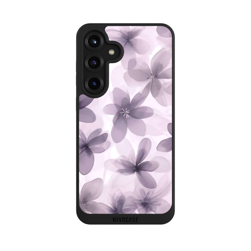 Galaxy S25 + NIVOpure Romantic Flowers Lavender with AI