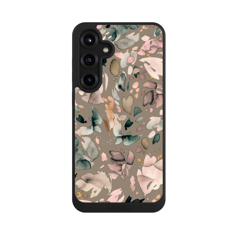 Galaxy S25 + NIVOpure Sanftes Blatt Braun