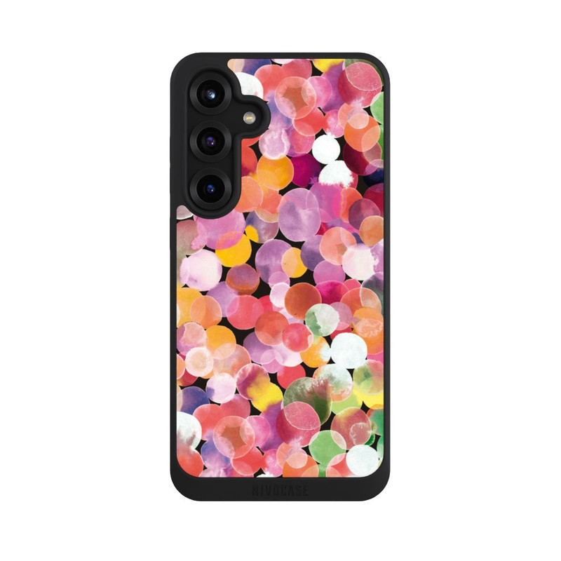 Galaxy S25 + NIVOpure Colorful Watercolor Dots