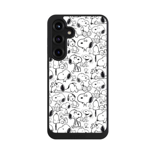 Samsung Galaxy S25+  NIVOpure Classic Snoopy Pattern White