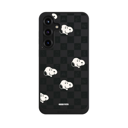 Samsung Galaxy S25+  NIVOpure Snoopy Checked Pattern