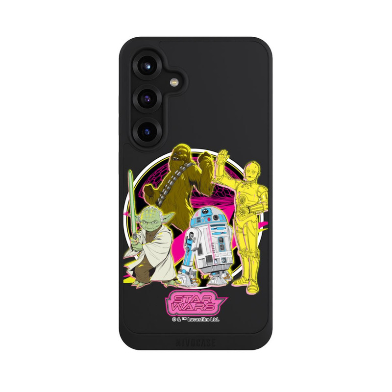 Galaxy S25 + NIVOpure Star Wars Heroes Neon