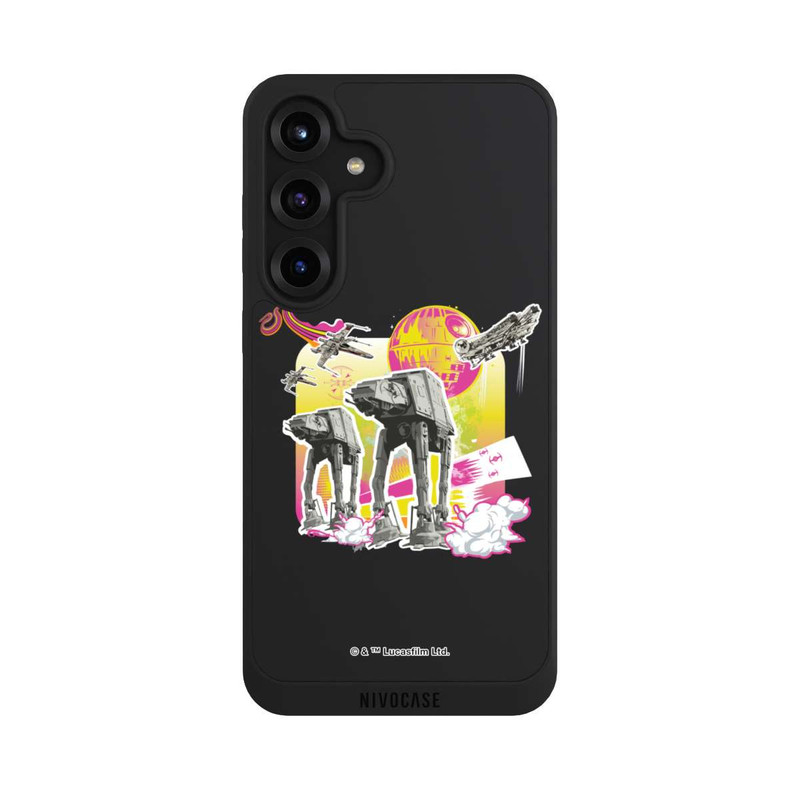 Galaxy S25 + NIVOpure AT-AT All Terrain Armored Transport Neon Star Wars
