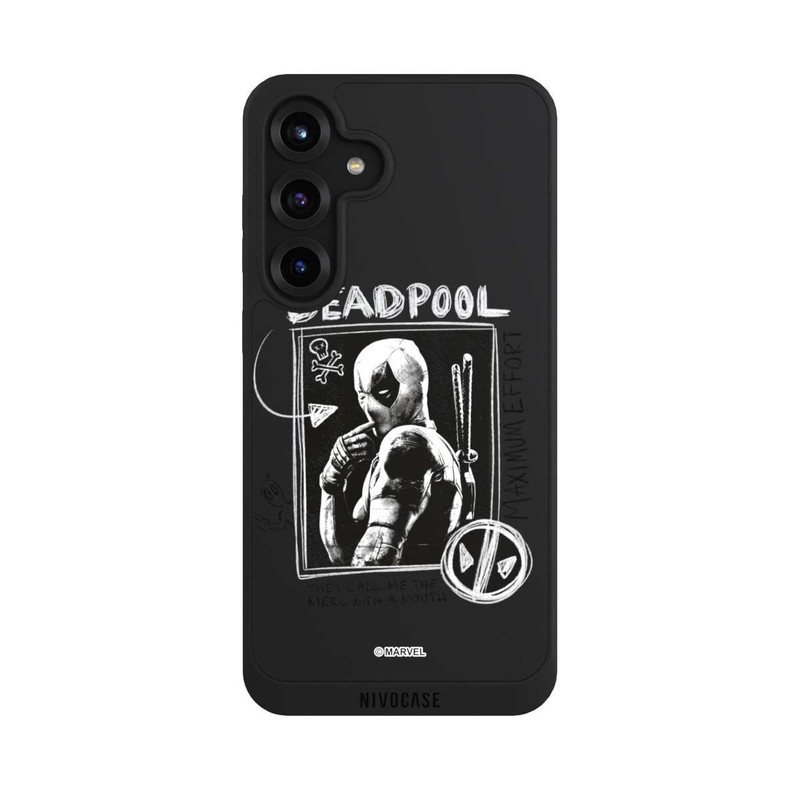 Galaxy S25 + NIVOpure Deadpool Transparent
