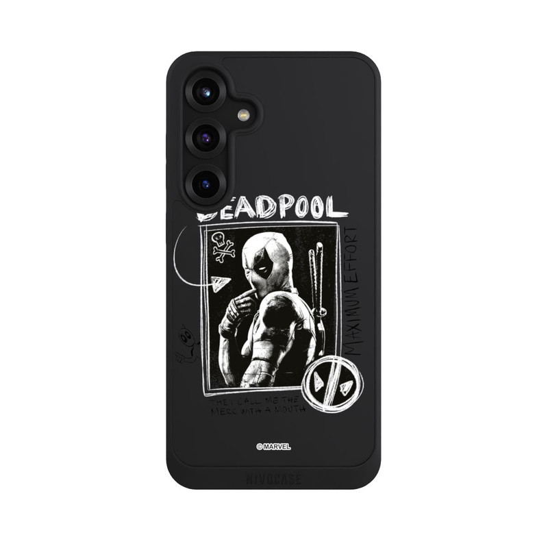 Galaxy S25 + NIVOpure Deadpool Transparent