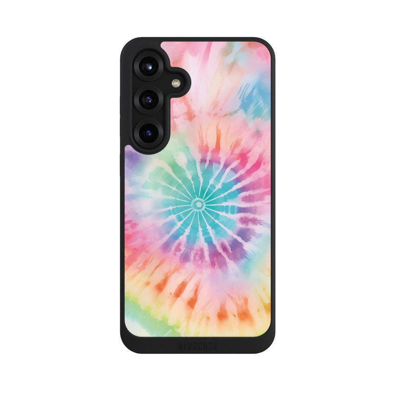 Galaxy S25 + NIVOpure Rainbow Color Tie Dye 