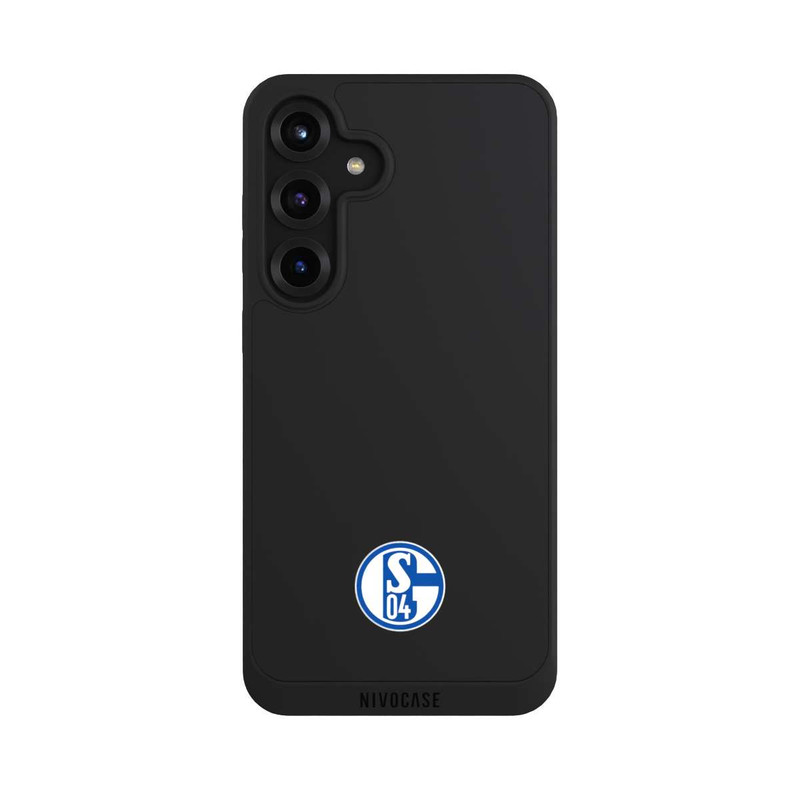 Galaxy S25 + NIVOpure FC Schalke 04 Logo Klein Transparent