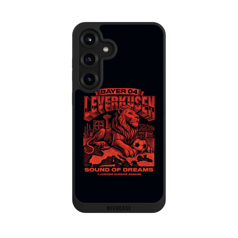 Galaxy S25 + NIVOpure Bayer 04 Sound of Dreams Schwarz