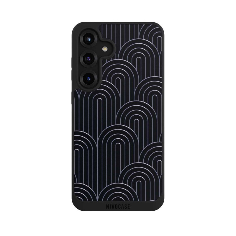 Galaxy S25 + NIVOpure Art Deco Silber