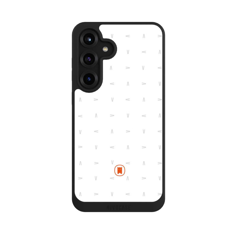 Galaxy S25 + NIVOpure Nivocase Pattern White Grey
