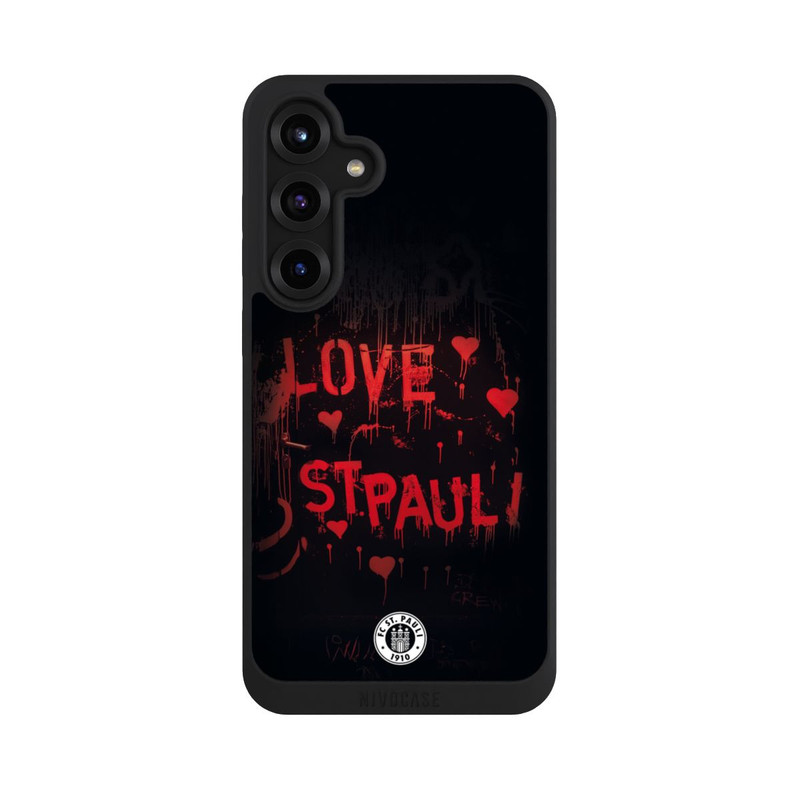 Galaxy S25 + NIVOpure Love St. Pauli