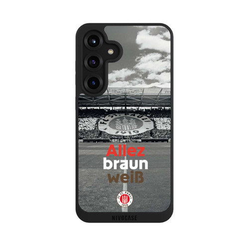 Samsung Galaxy S25+  NIVOpure FC St. Pauli Allez braun weiss
