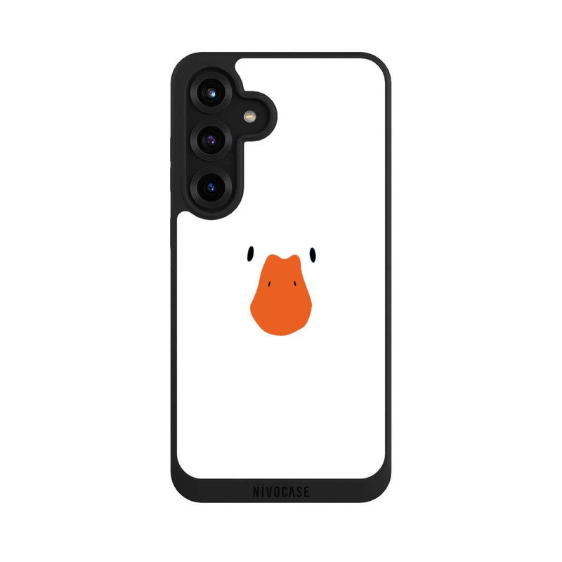 Galaxy S25 + NIVOpure Duck Face White