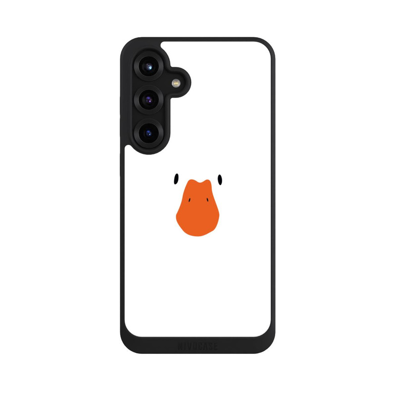 Galaxy S25 + NIVOpure Duck Face White
