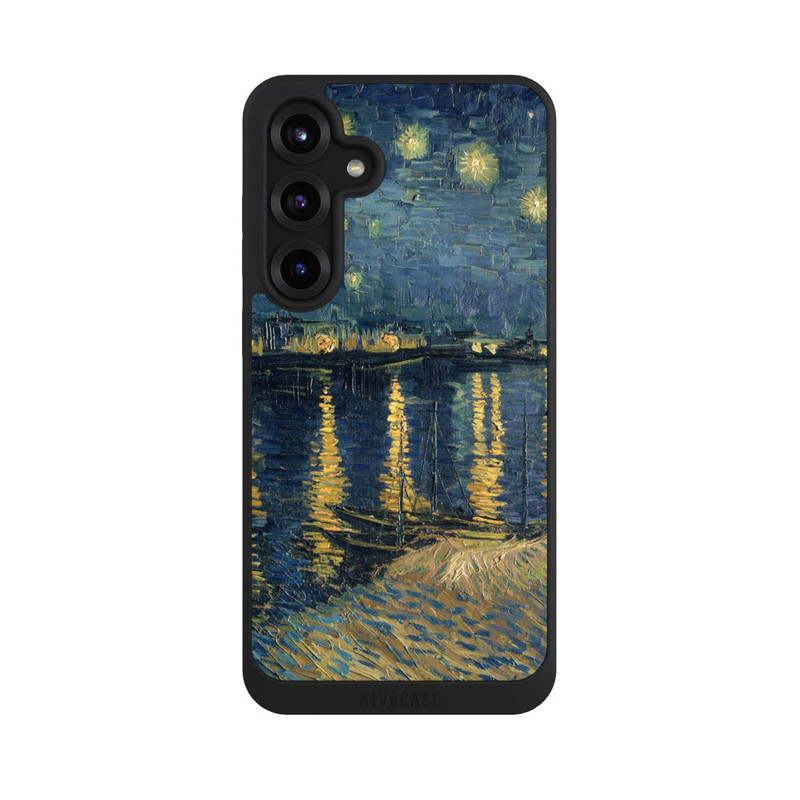 Galaxy S25 + NIVOpure Sternennacht über der Rhone