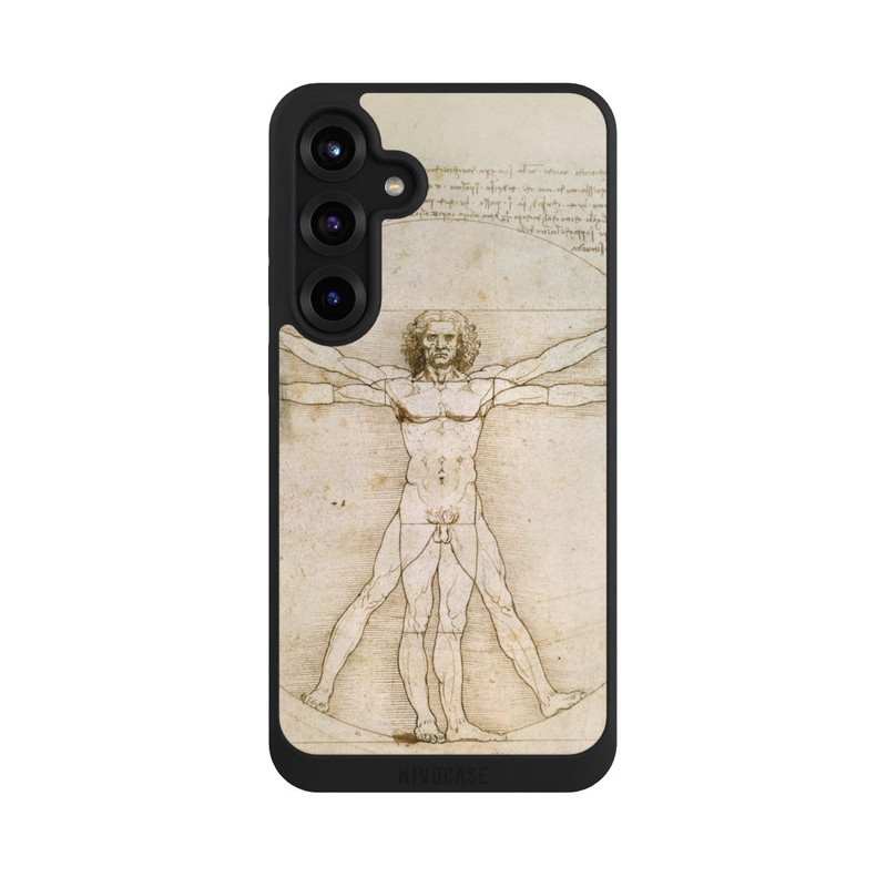 Galaxy S25 + NIVOpure Der Vitruvianische Mensch