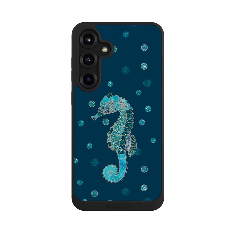 Galaxy S25 + NIVOpure Glamour Sea Horse Art