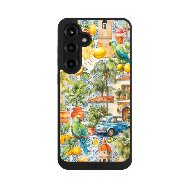 Galaxy S25 + NIVOpure Whimsica Italian Travel Memories Mit KI