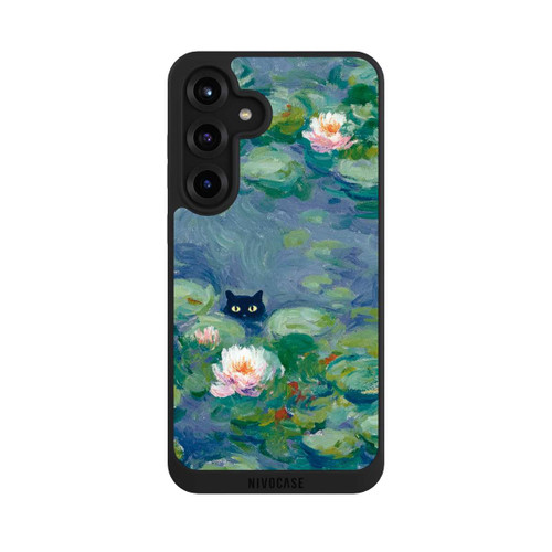 Samsung Galaxy S25+  NIVOpure Katze im Teich Gemälde