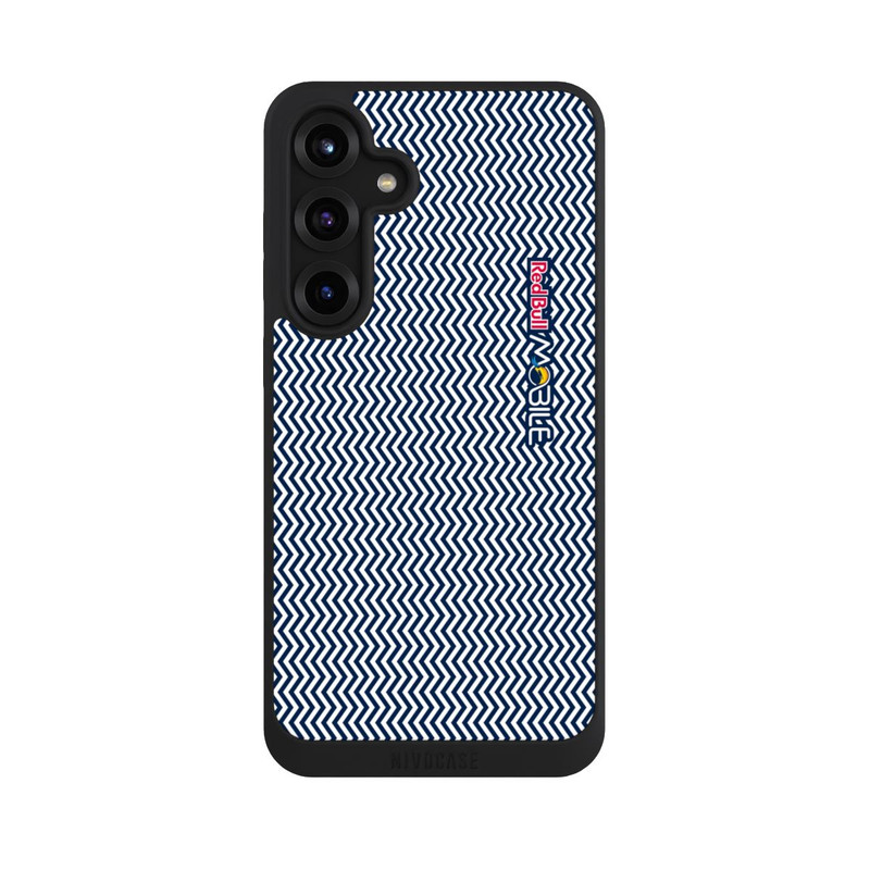 Galaxy S25 + NIVOpure Red Bull MOBILE Logo seitlich