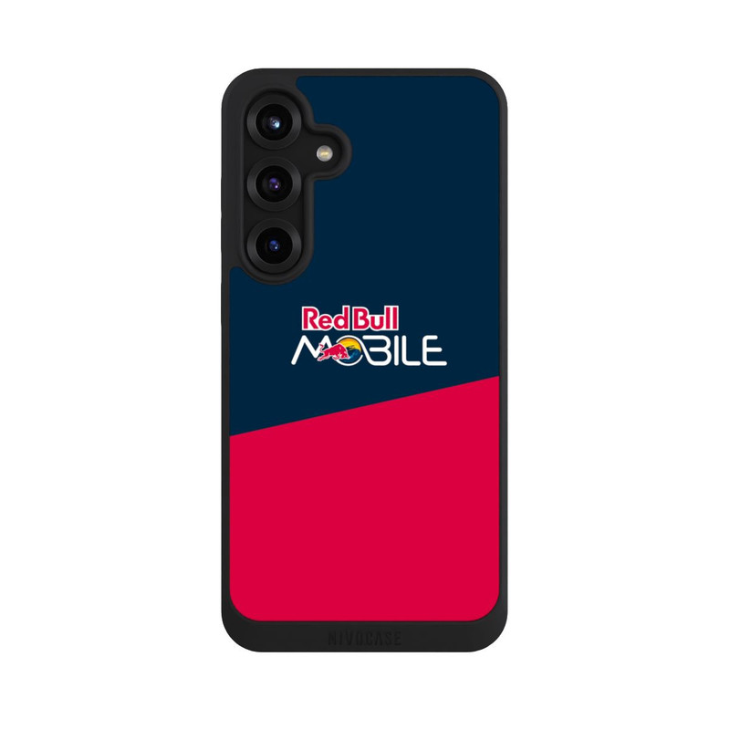 Galaxy S25 + NIVOpure Red Bull MOBILE mittig