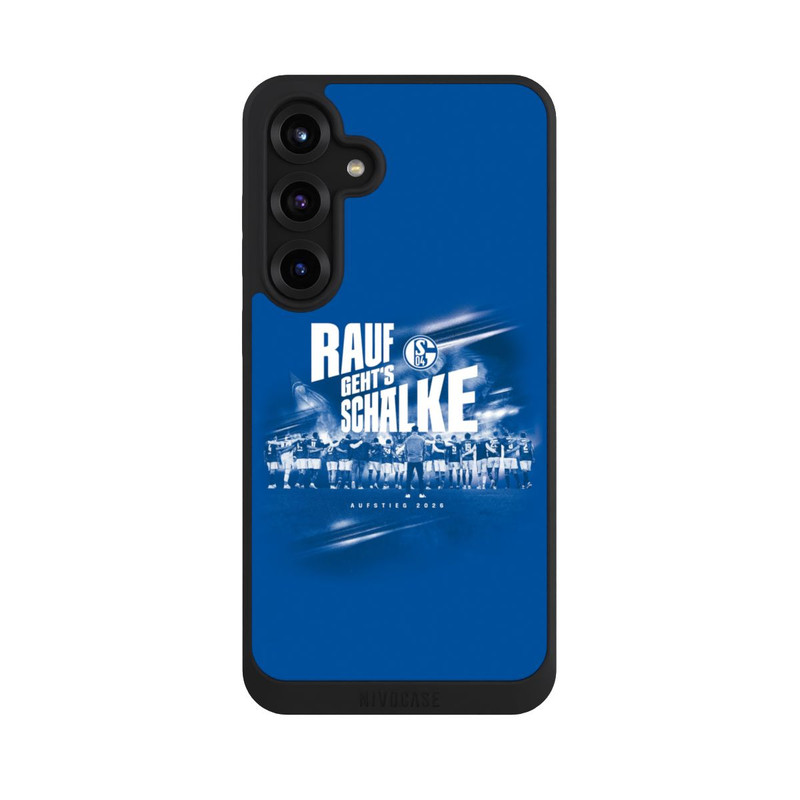 Galaxy S25 + NIVOpure Rauf geht's Schalke