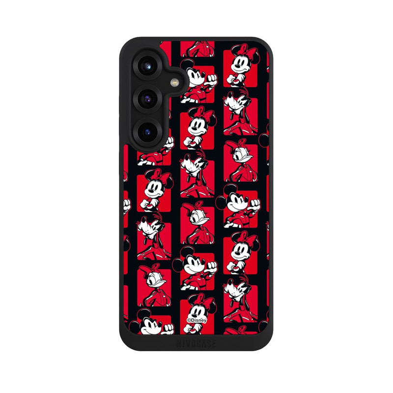 Galaxy S25 + NIVOpure Mickey Mouse Racing Pattern Red