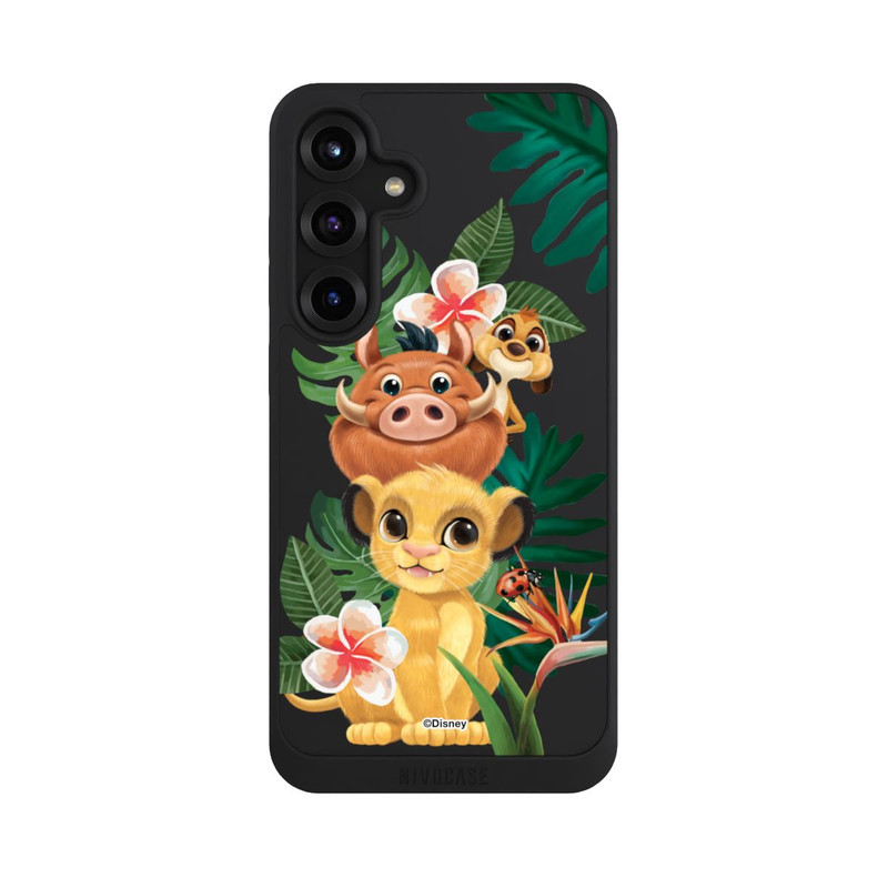 Galaxy S25 + NIVOpure König der Löwen Simba und Freunde Transparent