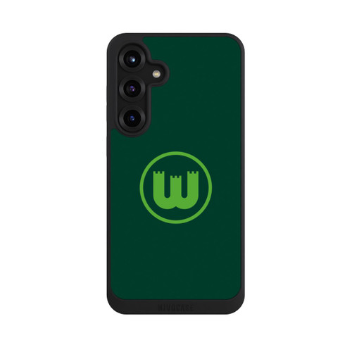 Samsung Galaxy S25+  NIVOpure VfL Wolfsburg Zinnenwappen Dunkelgrün