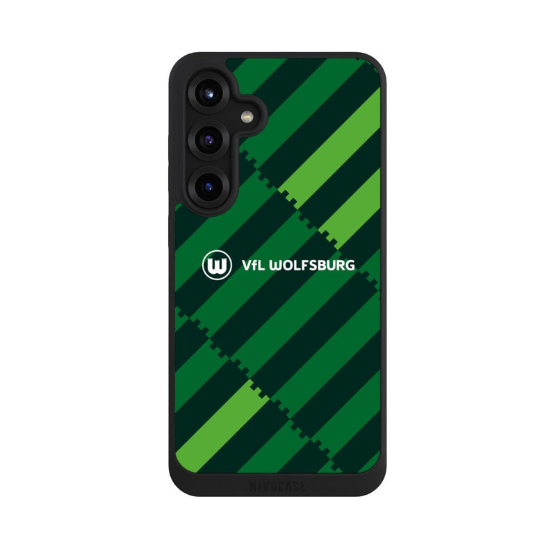Galaxy S25 + NIVOpure VfL Wolfsburg Logo Zinnenrapport