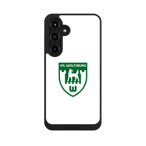 Samsung Galaxy S25+  NIVOpure VfL Wolfsburg Retrowappen Weiß