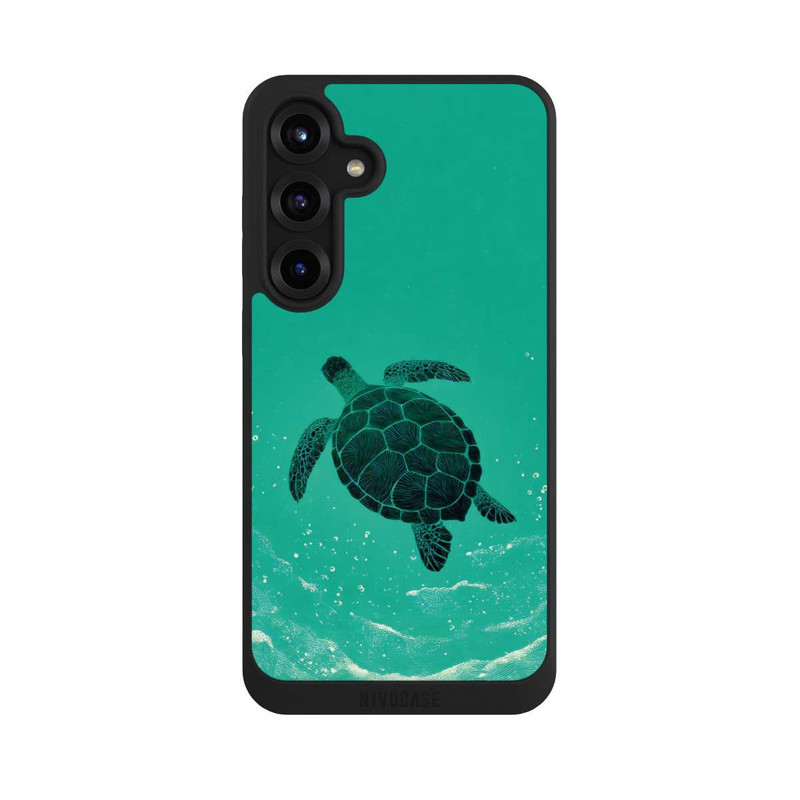 Galaxy S25 + NIVOpure Turtle in the Ocean with AI