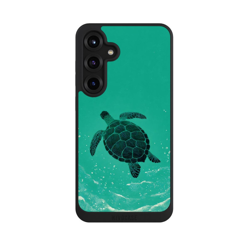 Galaxy S25 + NIVOpure Turtle in the Ocean with AI