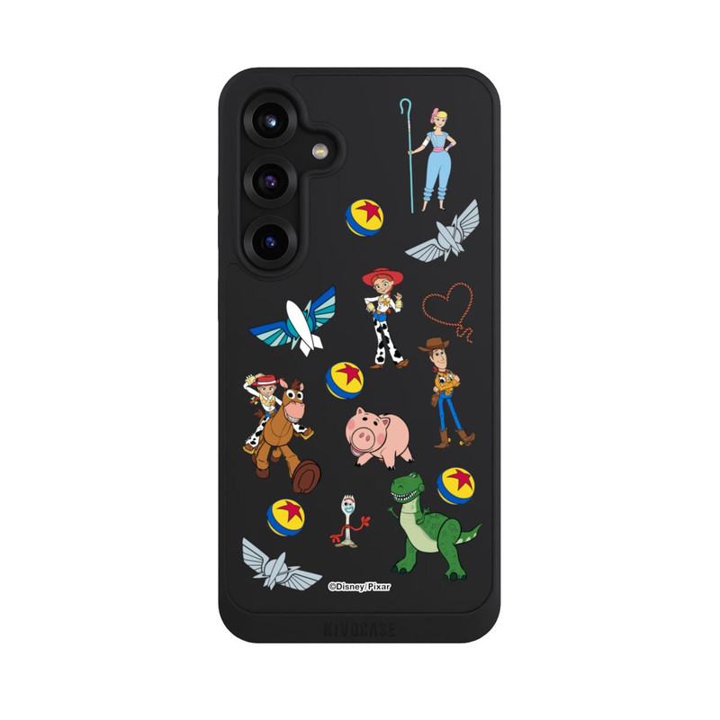 Galaxy S25 + NIVOpure Toy Story 5 Hero Toys Pattern Transparent