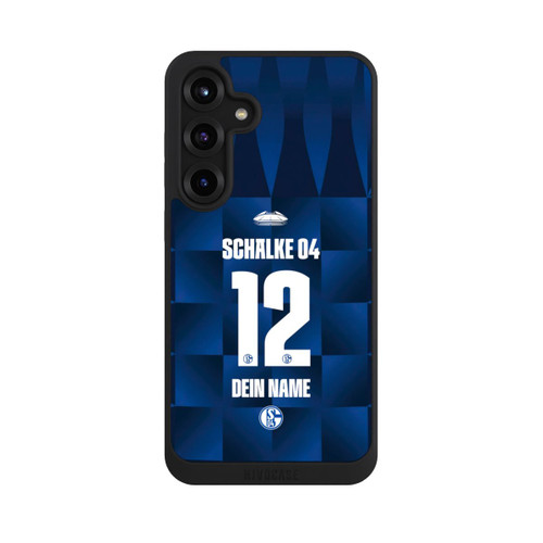 Samsung Galaxy S25+  NIVOpure Schalke 04 Trikot Personalisierbar 26-27