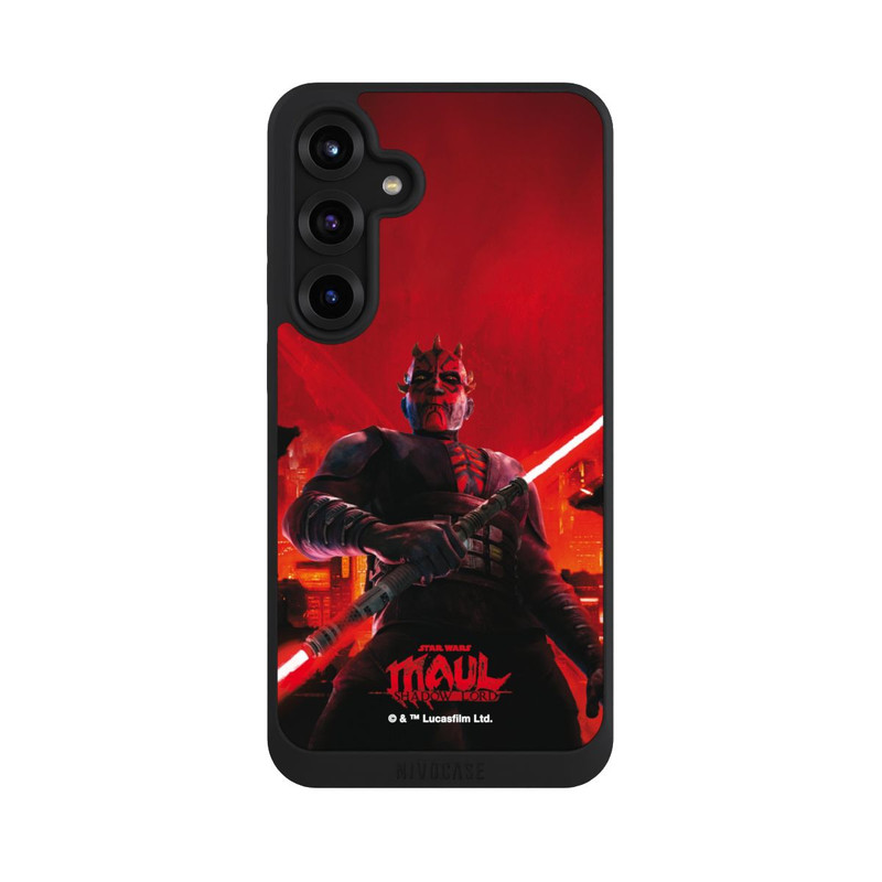 Galaxy S25 + NIVOpure Darth Maul mit Lichtschwert