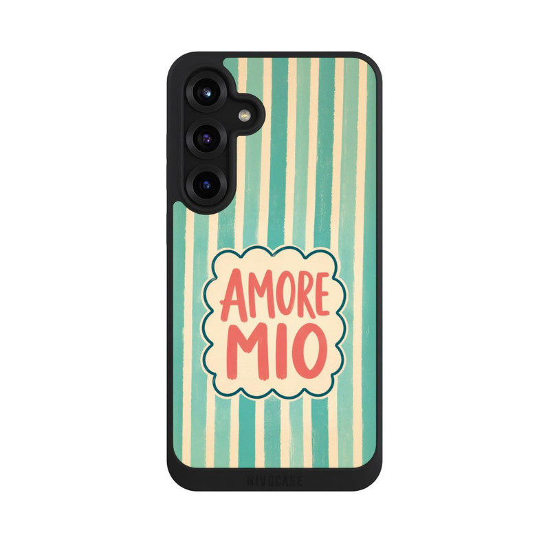 Galaxy S25 + NIVOpure Amore Mio Streifen mit KI