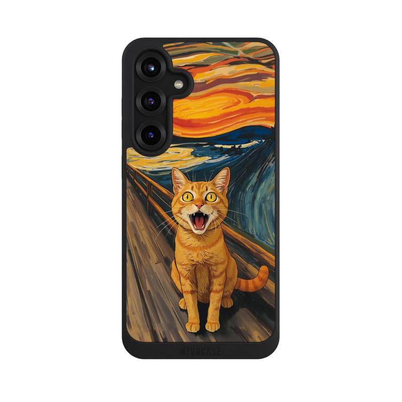 Galaxy S25 + NIVOpure Der Schrei der Katze mit KI