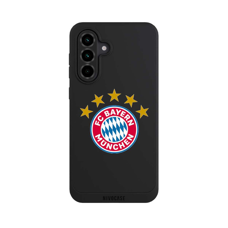 Galaxy A36 5G NIVOpure FCB Logo mit Sterne - ohne Hintergrund