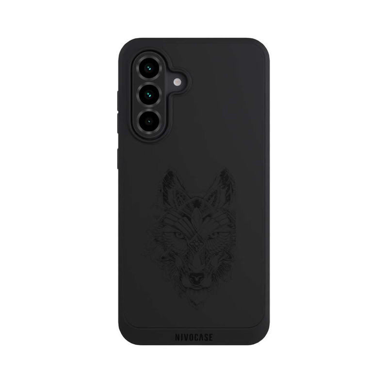 Galaxy A36 5G NIVOpure Wolf Mandala ohne Hintergrund