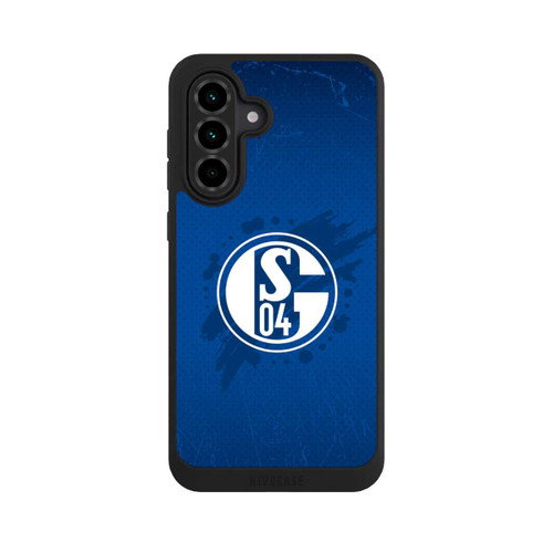 Samsung Galaxy A36 5G NIVOpure Schalke 04 Farbe Fleck Blau
