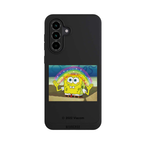 Samsung Galaxy A36 5G NIVOpure Spongebob - Rainbow Meme transparent