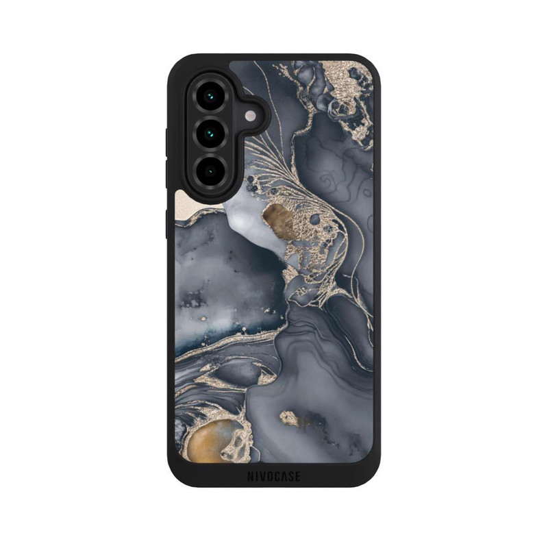Galaxy A36 5G NIVOpure Alcohol Ink Gold Grey avec IA