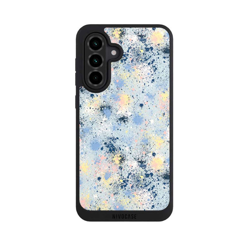 Galaxy A36 5G NIVOpure Tintentropfen Staub Textur Blau