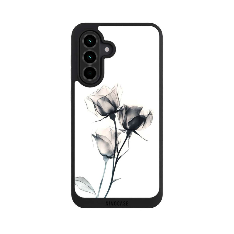 Galaxy A36 5G NIVOpure Schwarze Blume