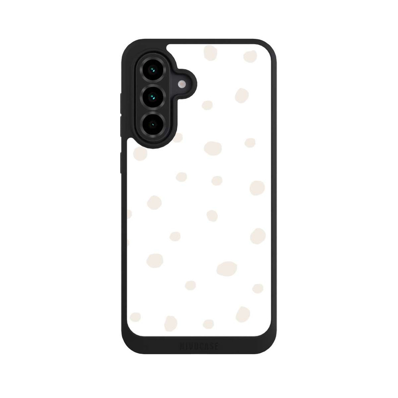 Galaxy A36 5G NIVOpure Punktmuster Weiß Braun