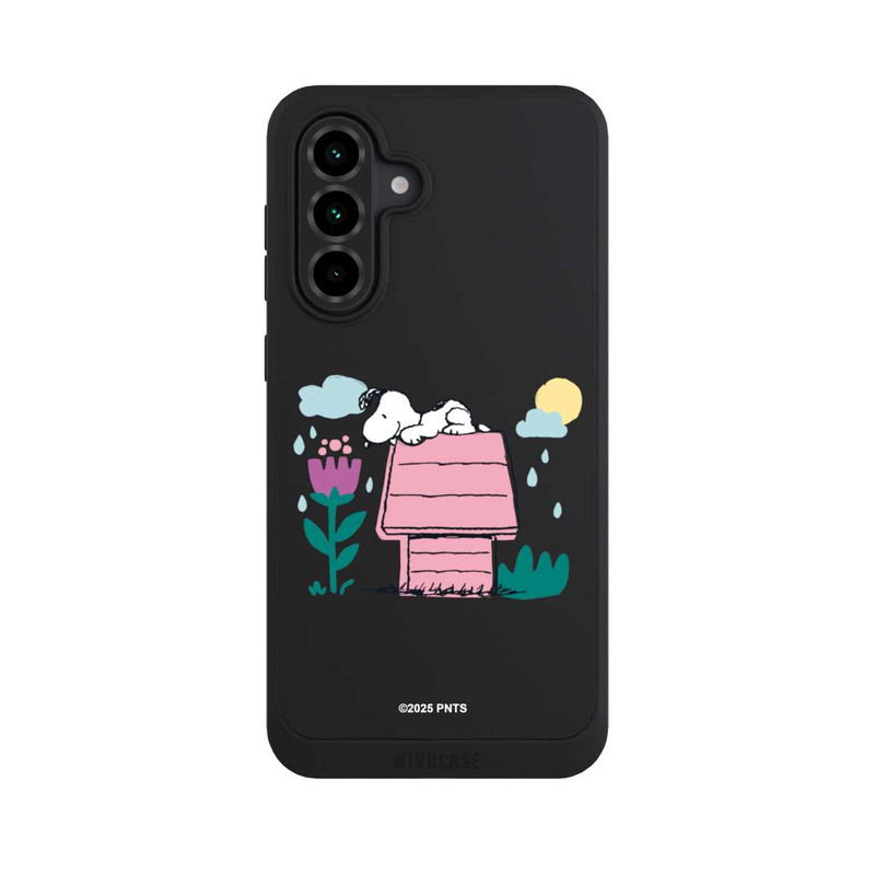 Galaxy A36 5G NIVOpure Snoopy Hundehütte Frühling transparent