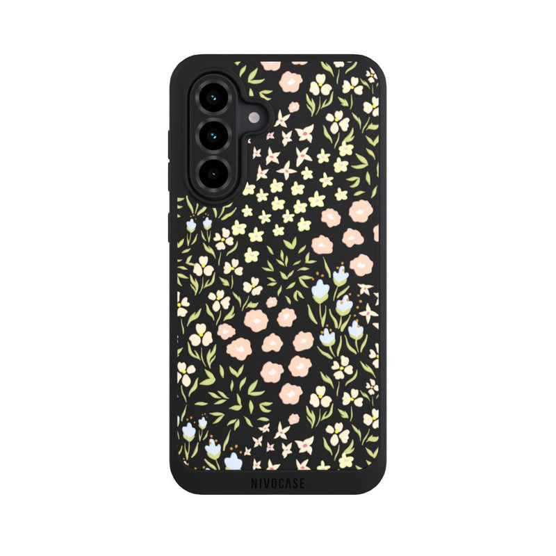 Galaxy A36 5G NIVOpure Summer Flowers Pattern Pastel Colors Transparent