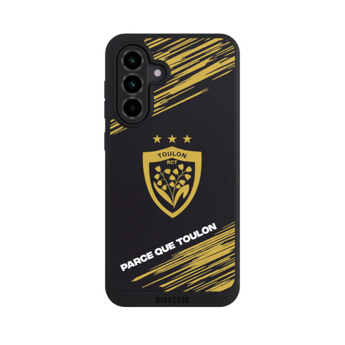 Samsung Galaxy A36 5G NIVOpure RCT Logo Gold Monochrom
